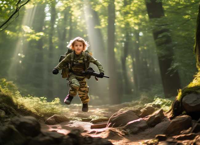 儿童特种兵小故事 - 特种兵的小故事