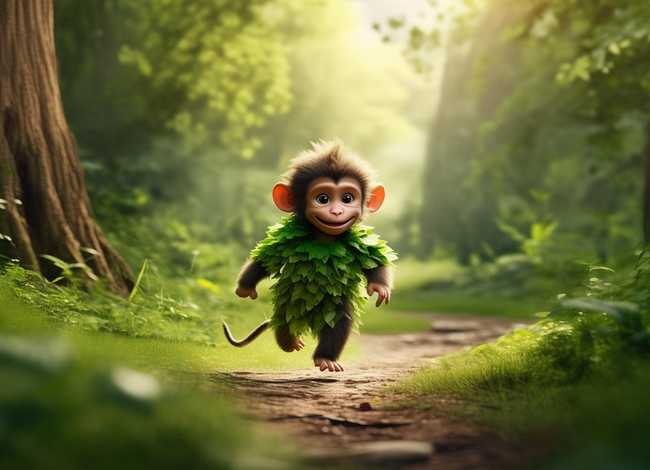 《小猴子下山》的故事；《小猴子下山》的故事原文