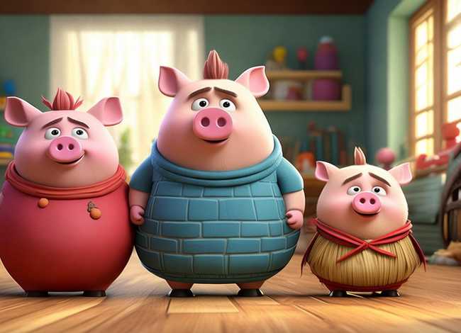 朗诵儿童故事三只小猪 朗读小故事三只小猪 朗诵儿童故事三只小猪 朗读小故事三只小猪