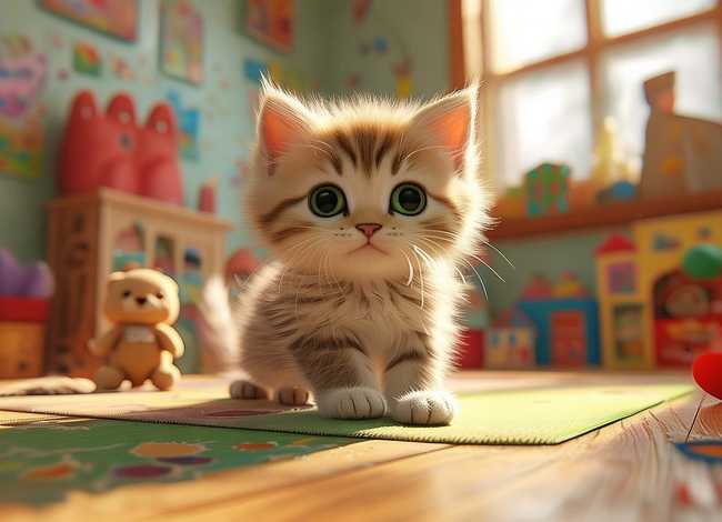 儿童小故事猫 - 幼儿小猫的故事