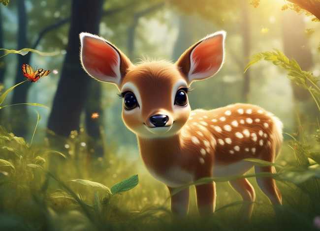 儿童故事小鹿的故事，幼儿故事小鹿