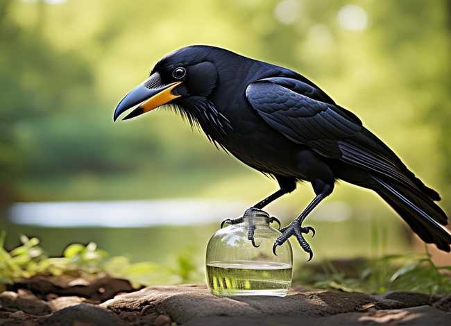 儿童寓言故事乌鸦喝水 幼儿寓言故事乌鸦喝水