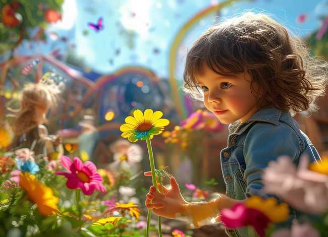 幼儿七色花的故事 七色花幼儿园故事的教案