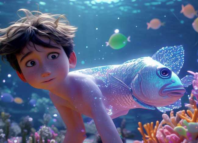 变成鱼的故事 变成鱼的故事作文