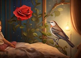 睡前故事夜莺；睡前故事夜莺与玫瑰