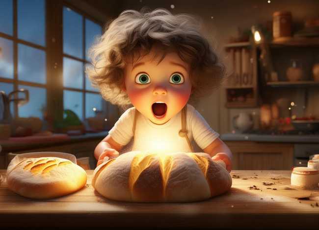 儿童故事魔法面包、魔法面包的故事视频