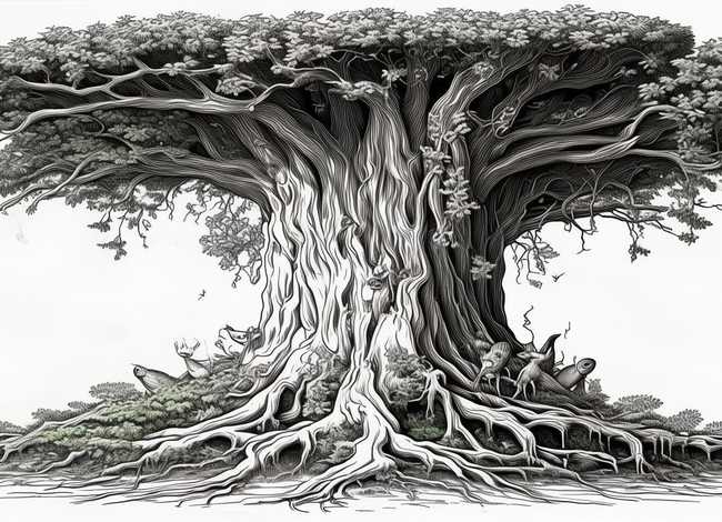 大树故事简笔画（大树故事简笔画怎么画）