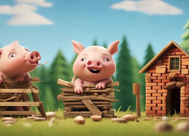 三只小猪的故事视频、三只小猪的故事视频比赛视频