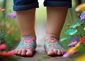 宝宝脚的故事儿童，幼儿园小脚丫的故事视频