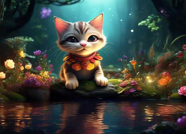 儿童故事猫妖；猫妖的故事