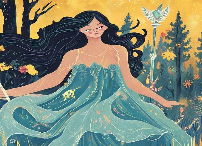 儿童女性神话绘本故事、女性的神话故事