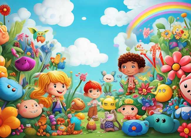 儿童故事的图片是什么风格 - 儿童故事图片风格