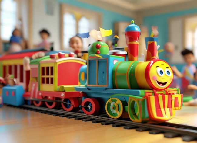 儿童火车的故事语音版，关于火车的幼儿视频故事