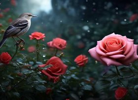 夜莺与玫瑰的故事（夜莺与玫瑰的故事概括50字）
