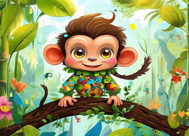 小猴子儿童故事3-6岁完整版、小猴子故事文字版