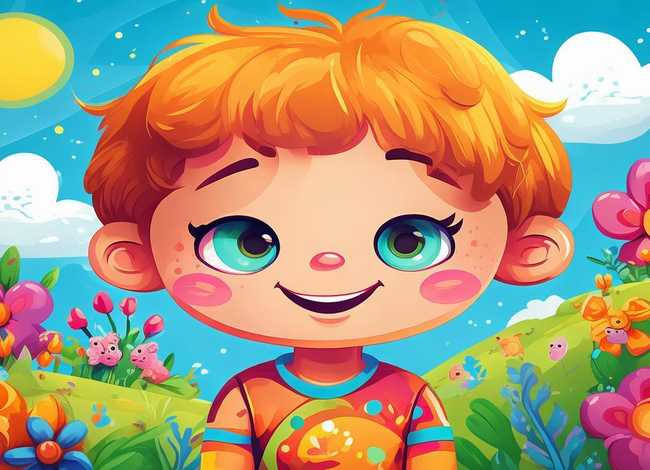 儿童插画图片卡通 儿童插画图片卡通可爱