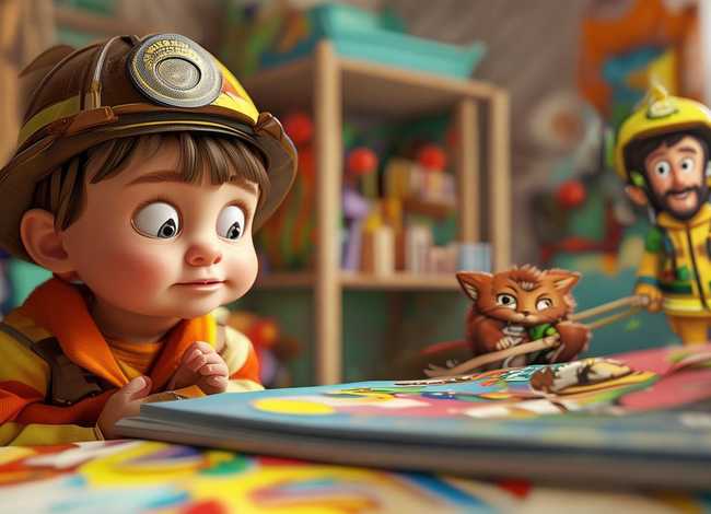 消防员儿童故事,消防员的幼儿故事 消防员儿童故事,消防员的幼儿故事