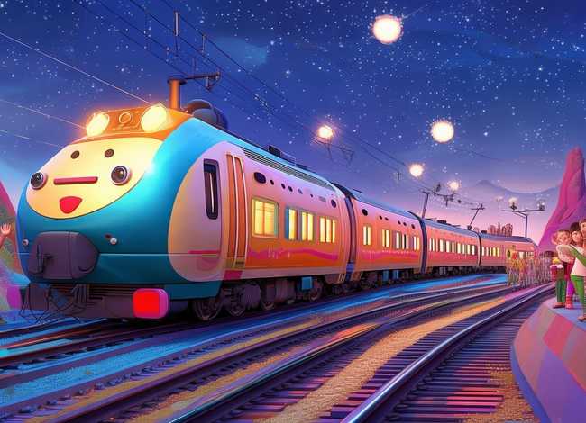 高铁的故事3-6岁儿童睡前故事 幼儿睡前高铁故事 高铁的故事3-6岁儿童睡前故事 幼儿睡前高铁故事