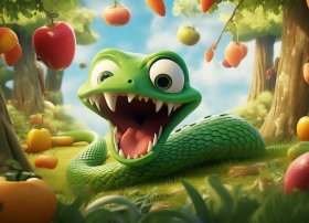 好饿的小蛇故事表演 好饿的小蛇故事表演图片