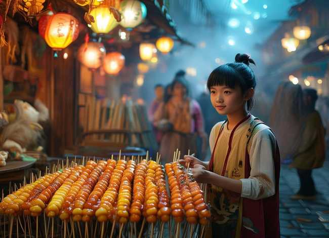 冰糖葫芦的小故事；冰糖葫芦的民间传说小故事