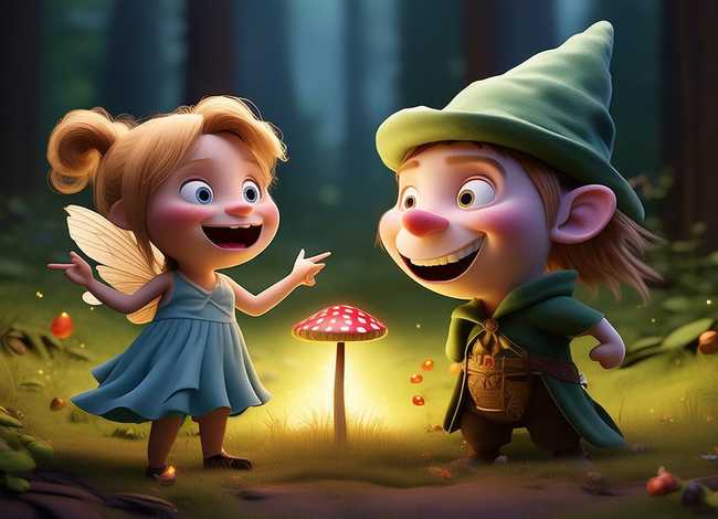 英文童话故事对话版有趣的、英语童话对话