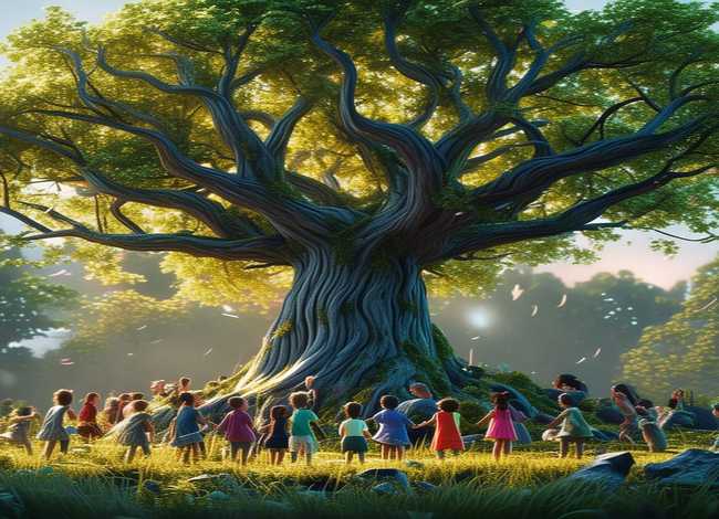 儿童故事大树的故事，大树的故事幼儿