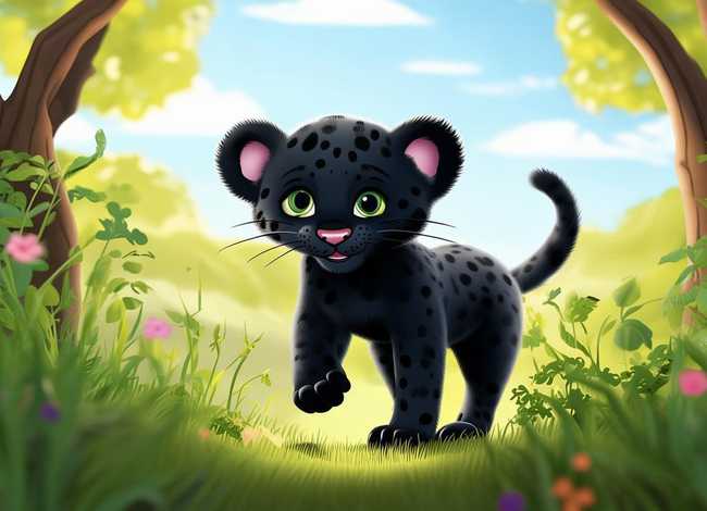 6岁儿童故事小豹子、豹子的小故事
