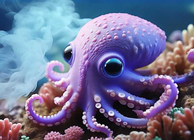 儿童故事 小乌贼的 会放烟雾的小乌贼 儿童故事 小乌贼的 会放烟雾的小乌贼