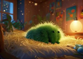 毛毛虫故事儿童睡前故事，毛毛虫 睡前故事