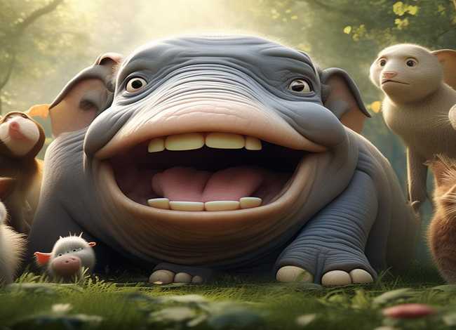 谁的嘴巴大故事表演完整版 故事谁的嘴巴大的道理