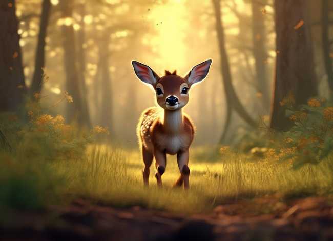 儿童故事小鹿历险记音频（小鹿历险记故事背景音乐）
