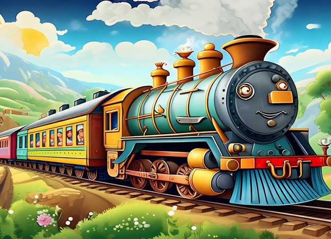 儿童火车故事大王，火车大王的故事