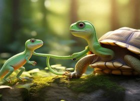 幼儿故事小壁虎借尾巴故事，幼儿讲故事小壁虎借尾巴