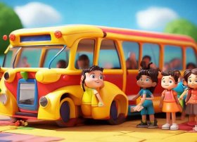 公交车故事儿童话剧；幼儿公交车的故事