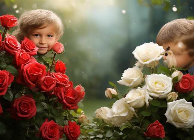 红玫瑰与白玫瑰儿童故事（红玫瑰与白玫瑰故事线）