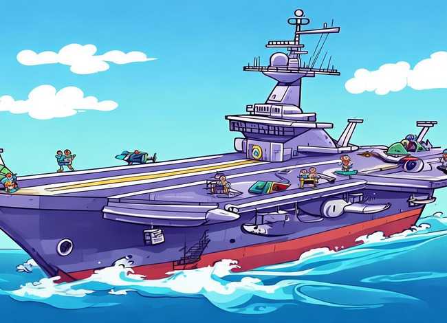 航母儿童画图片 航母儿童画图片简单 航母儿童画图片 航母儿童画图片简单