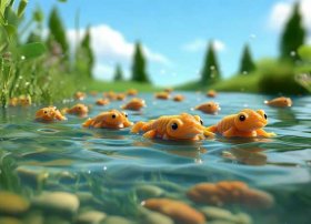 幼儿故事小蝌蚪找妈妈简短故事视频 - 幼儿故事小蝌蚪找妈妈简短故事视频教学