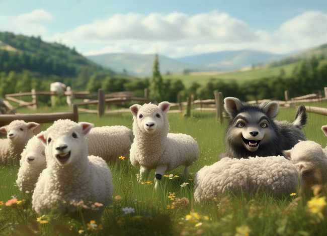 故事大全狼和七只小羊,故事大全狼和七只小羊图片 故事大全狼和七只小羊,故事大全狼和七只小羊图片