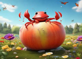 儿童故事螃蟹吃西瓜（螃蟹吃西瓜的故事）