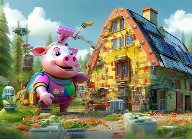 小猪盖房子故事新编（小猪盖房子故事新编版）