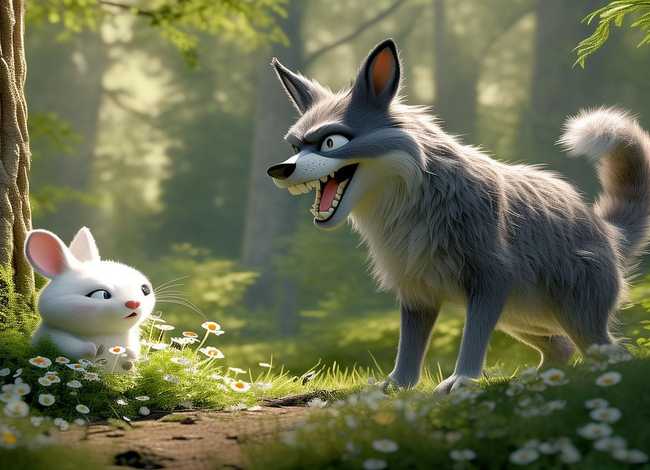 大灰狼与小白兔故事视频、大灰狼与小白兔故事视频播放