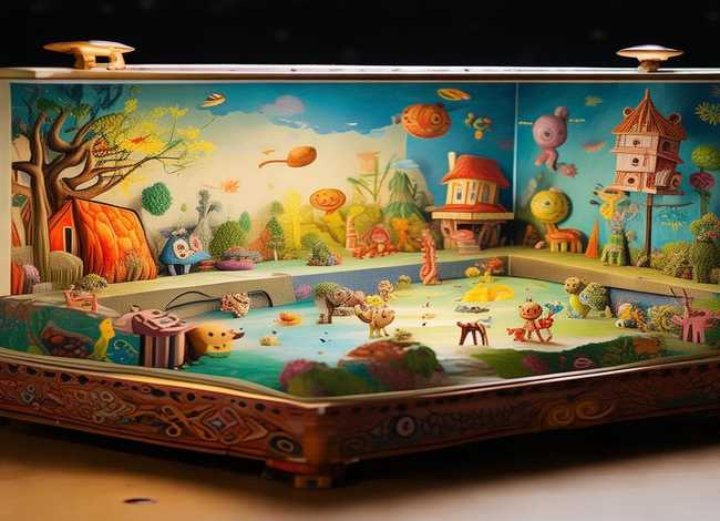 儿童绘画故事盒子，幼儿故事盒子绘本故事