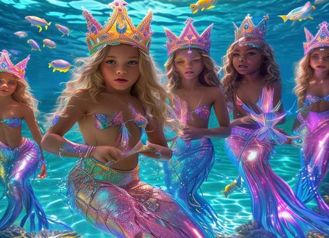 儿童故事人鱼战队；电影人鱼故事