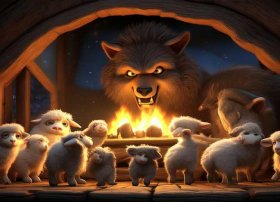 七只小羊和狼的故事 睡前故事 七只小羊和狼的故事 睡前故事视频