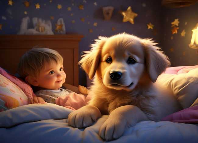 儿童睡前故事超长版、儿童睡前故事超长版小狗