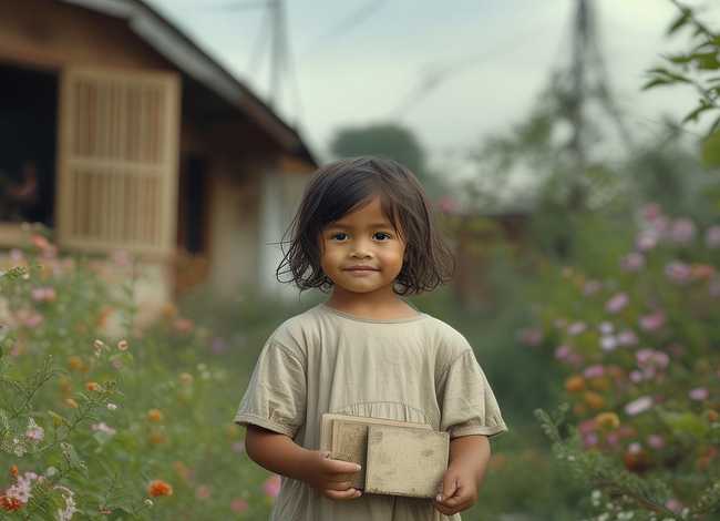 留守儿童图片，关心留守儿童图片