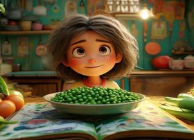 吃掉你的豌豆绘本故事，吃掉你的豌豆绘本故事教案