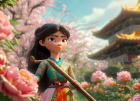 花木兰儿童故事五分钟以内、少儿花木兰的故事