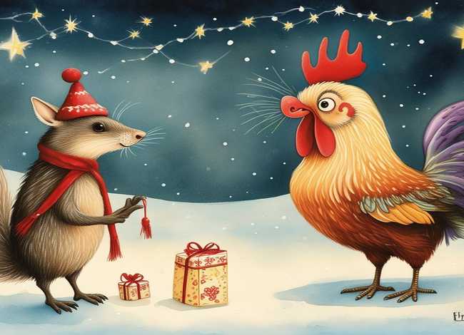 黄鼠狼给鸡拜年儿童故事 小儿故事黄鼠狼给鸡拜年