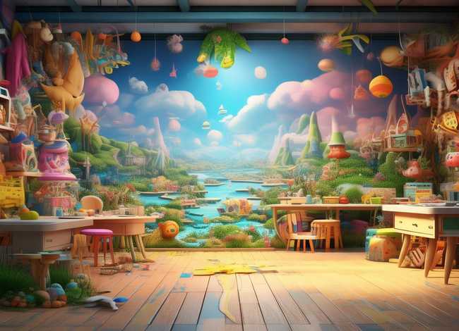 儿童故事课件背景图 - 儿童故事视频背景图怎么做